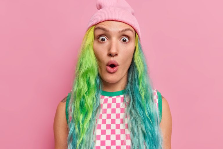 two tone hair