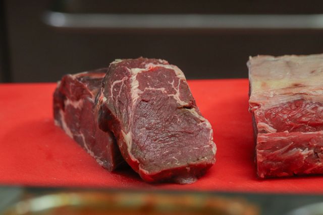 tekstur daging